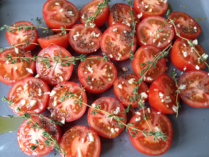 tomaten in de oven